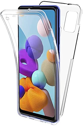 Hülle für iPhone XS Max 360 Grad Transparent Silikon Schutzhülle Durchsichtig Beide Seiten Doppelseitig Full Body Vorne und Hinten Stoßfest Case von Max Power Digital