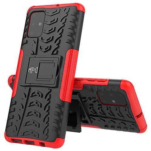 Max Power Digital Hülle für Samsung Galaxy A53 5G Schutzhülle Bumper Handyhülle Case Cover Stoßfest Doppelschichter Outdoor Shock Absorption 360 Grad (Samsung Galaxy A53 5G, Rot) von Max Power Digital