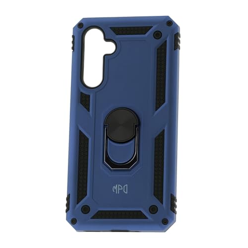 Max Power Digital Hülle für Samsung Galaxy A54 Standfunktion Drehbar Ringhalter 360 Grad Case Cover Magnet Bumper Handyhülle Outdoor Hart Hardcase Mit Ring (Blau) von Max Power Digital