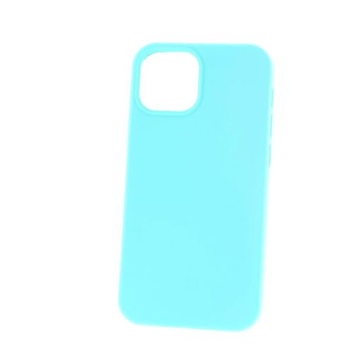 Max Power Digital Hülle für iPhone 13 Mini Weiche flüssige Silikonhülle weiche Flexible Anti-Schock Dünne Farbige Flüssige Silikonhülle mit Samtfutter Innen (Aquamarin) von Max Power Digital