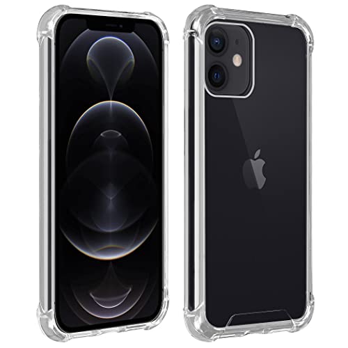 Max Power Digital Hülle für iPhone 13 Pro Klarsicht-Silikongehäuse mit Verstärkten Ecken Flexible Anti-Schock Silikonhülle Durchsichtig (iPhone 13 Pro, Transparent) von Max Power Digital