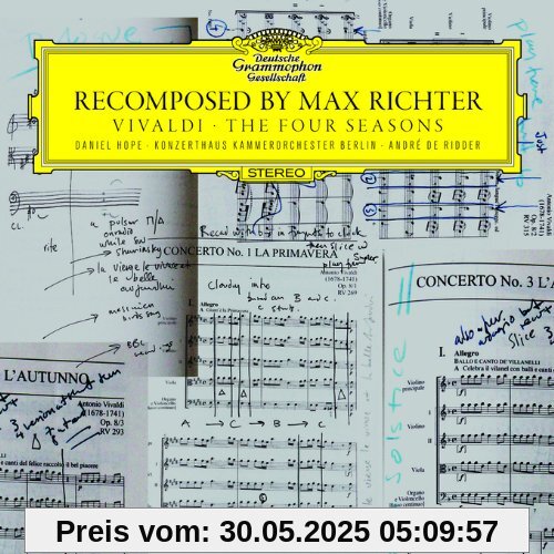 Recomposed By Max Richter: Vivaldi Four Seasons (Jewelcase) von Max Richter
