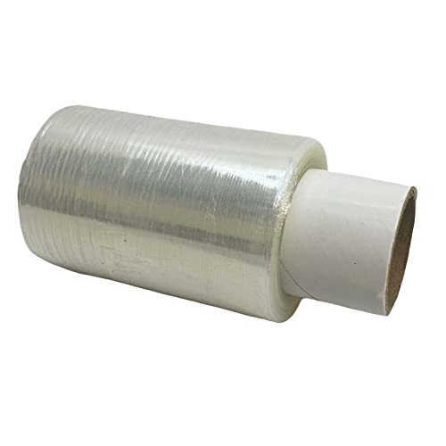 Mini-Rollen von transparenten Handlichen Mini-Paletten-Stretch-Folien, 100 mm x 150 m (1) von Max Solutions