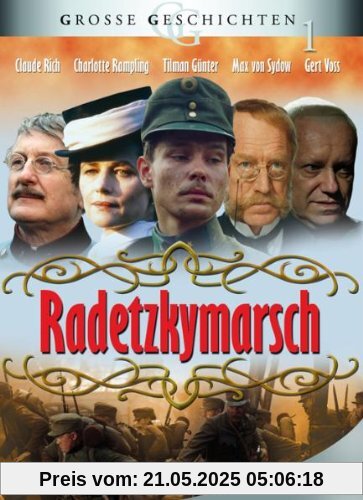 Radetzkymarsch  - Große Geschichten 1 (3 DVDs) von Max Sydow