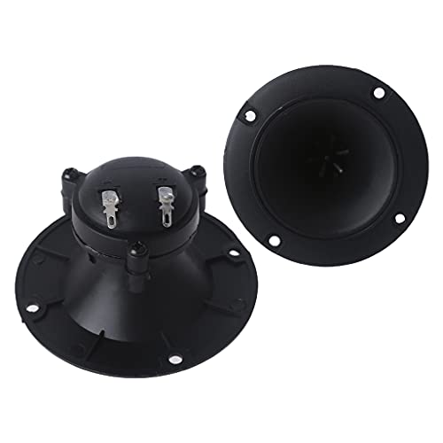 Max-Tonsen 1 Paar 96-mm-Audiolautsprecher Hochtöner Piezo-Höhen Piezoelektrischer Lautsprecher Tragbarer 3-Zoll-Durchmesser 9-mm-Hochleistungshorn - Schwarz Max-Tonsen 1 Paar 96-mm-Audiolautsprecher Hochtöner Piezo-Höhen Piezoelektrischer Lautsprecher Tragbarer 3-Zoll-Durchmesser 9-mm-Hochleistungshorn - Schwarz von Max-Tonsen