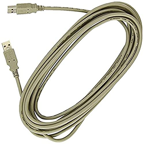 Max Value USB 2.0 Kabel (A-/A-Stecker, 5 m), beige (UK Import) von Max Value