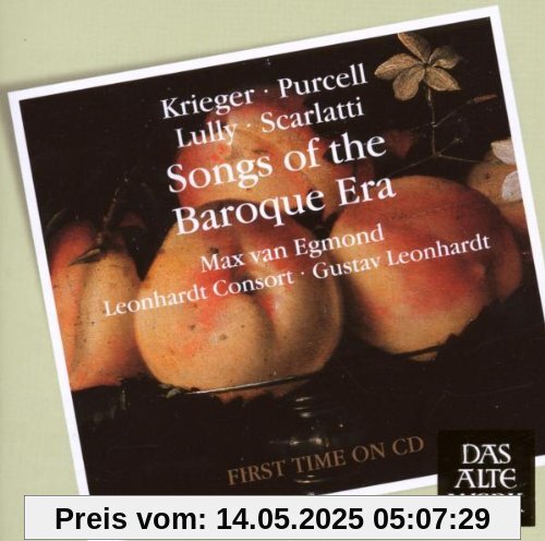 Lieder des Barock Lieder des Barock von Max van Egmond