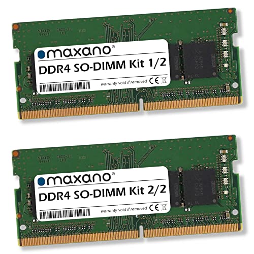 Maxano 16GB Kit 2X 8GB RAM Speicher DDR4 2133MHz SO-DIMM kompatibel mit Intel NUC NUC7PJYH, NUC7CJYH, NUC7PJYB von Maxano