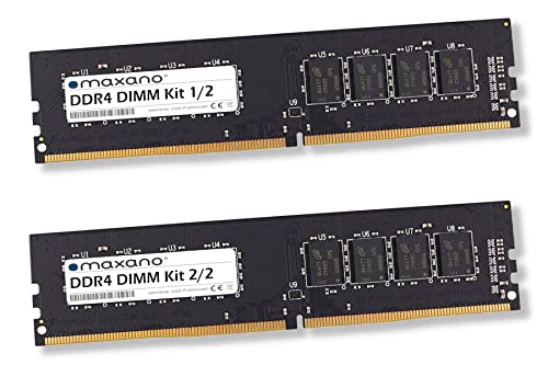 Maxano 16GB Kit 2X 8GB RAM Speicher DDR4 2400MHz DIMM kompatibel mit Gigabyte Mainboard GA-H110M-HD2, GA-H110M-M.2, GA-H110M-S2, GA-H110M-S2H, GA-H110M-S2HP von Maxano