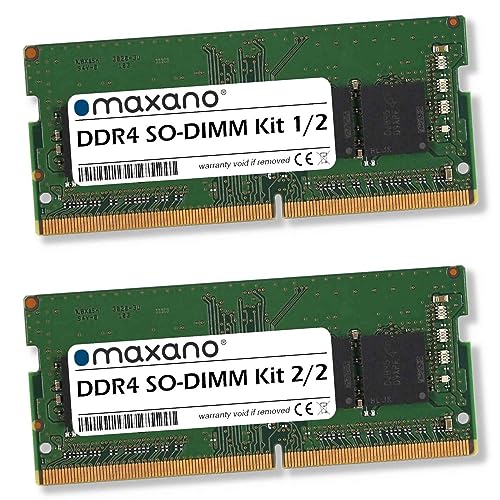 Maxano 16GB Kit 2X 8GB RAM kompatibel mit HP/HPE Essential 250 G5 (DDR4) (PC4-17000 SO-DIMM Arbeitsspeicher) von Maxano