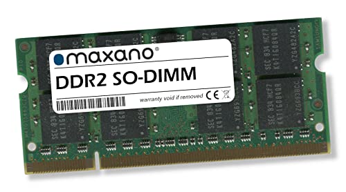 Maxano 2GB RAM Speicher DDR2 667MHz SO-DIMM kompatibel mit Lenovo IdeaPad S10, S10e, S10-2 von Maxano
