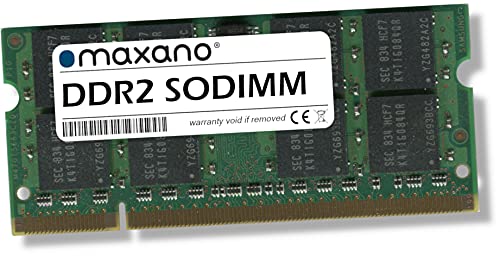 Maxano 2GB RAM kompatibel mit Lenovo IdeaPad S10, S10-2 DDR2 667MHz SODIMM Arbeitsspeicher von Maxano