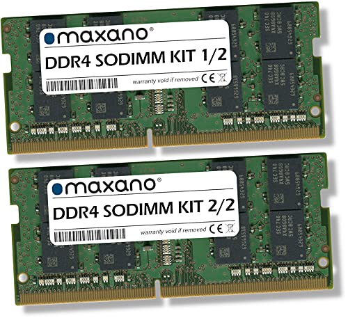 Maxano 8GB Kit (2x4GB) DDR4 2400MHz SODIMM RAM Arbeitsspeicher kompatibel mit Apple iMac Intel Core i5 27" Retina 5K (Late 2017) von Maxano