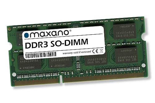 Maxano 8GB RAM kompatibel mit Lenovo IdeaPad 320s (DDR3) (PC3-12800 SO-DIMM Arbeitsspeicher) von Maxano