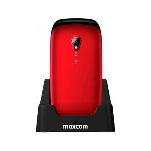 MÃ“VIL MAXCOM COMFORT MM816 ROJO BASE DE CARGA von Maxcom