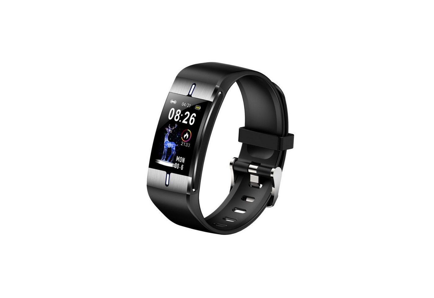 Maxcom Fitness-Tracker FitVibe Pro Health and Fitness Monitor Schwarz (1-tlg) Maxcom Fitness-Tracker FitVibe Pro Health and Fitness Monitor Schwarz (1-tlg) von Maxcom
