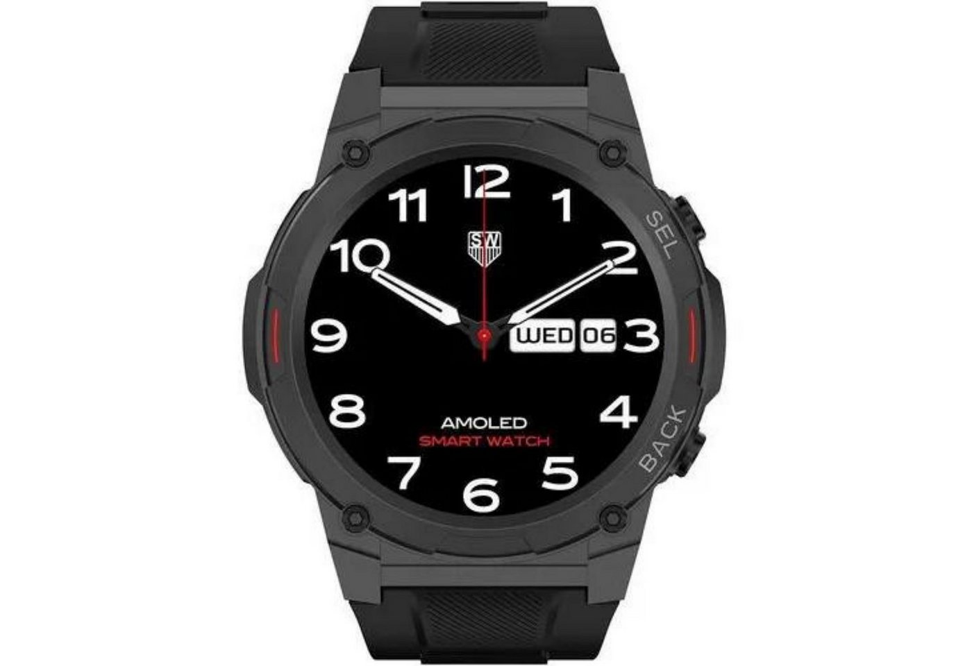 Maxcom Maxcom Vitality Plus Smartwatch Schwarz Smartwatch von Maxcom
