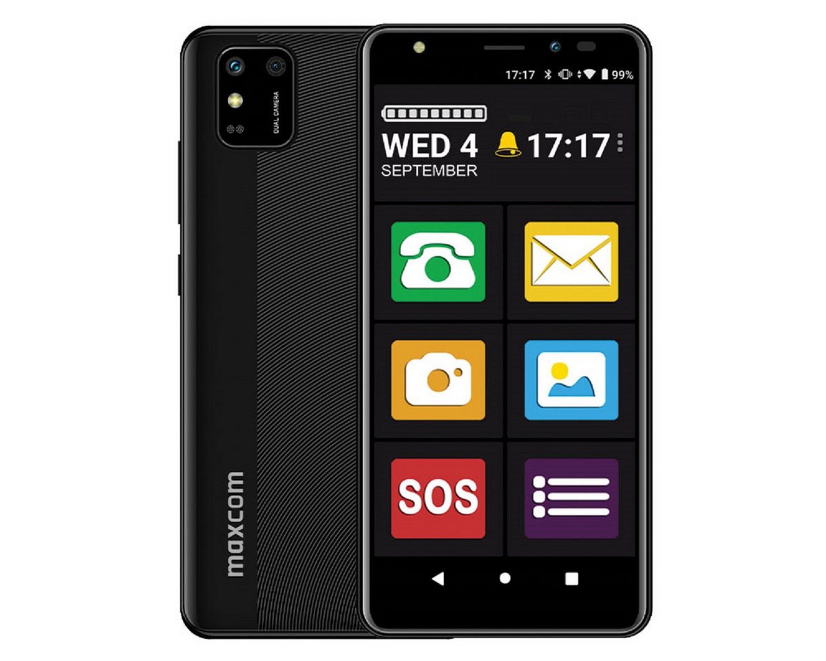 Maxcom Senioren Smartphone Handy MS554 4G, 5,5'' Display, 2500 mAh Akku Smartphone von Maxcom