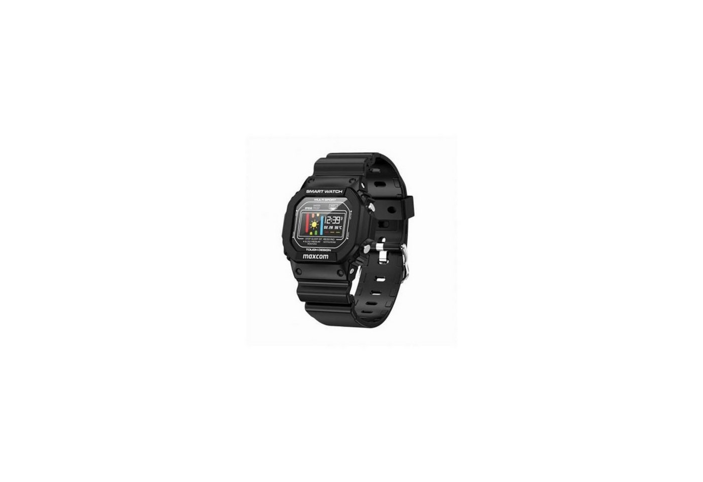 Maxcom VitaTrack 0.96'' Fitness Smartwatch Schwarz Smartwatch, 1-tlg. von Maxcom