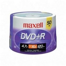 4.7GB DVD 50CT SPINDLE von Maxell