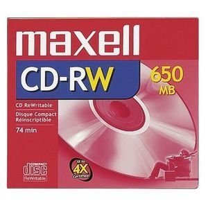 80 MIN CD-RW SINGLE von Maxell