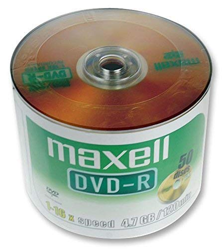 DVD-R, 4.7GB, 50PK von Maxell