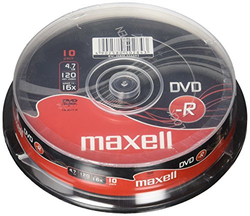 Imation Maxell DVD-R 16x 10er Spindel 4.7GB von Maxell