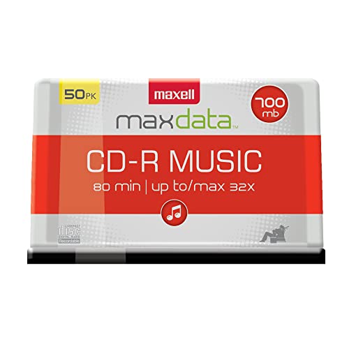 MUSIC CD-RS 50-PACK von Maxell