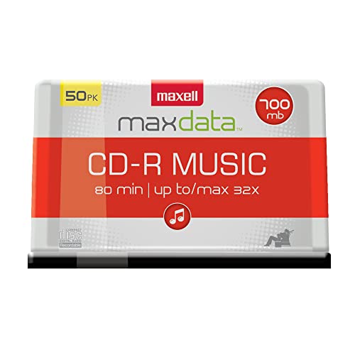 Music CD-RS 50-Pack von MAXELL