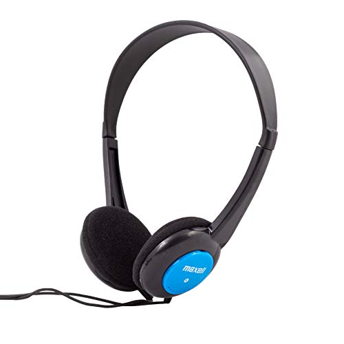 Maxell 303495 Kinder Kopfhörer (3,5 mm Klinkenstecker) blau von Maxell