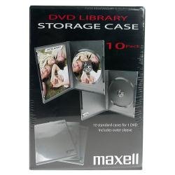 Maxell CD/DVD VideoBox Retail Black 10pk (303288.01.CN) von Maxell