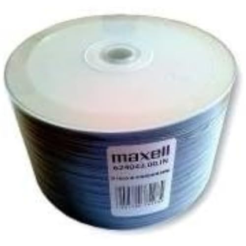 Maxell CD-R 80, Inkjet White, Shrink 50 von Maxell