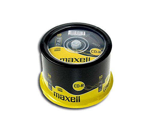 Maxell CD-R 80 52 x 700MB in 50er Cake von Maxell