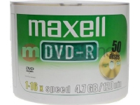 Maxell DVD-R 4.7GB 16x Spindle 50pk 50 pc(s) von Maxell