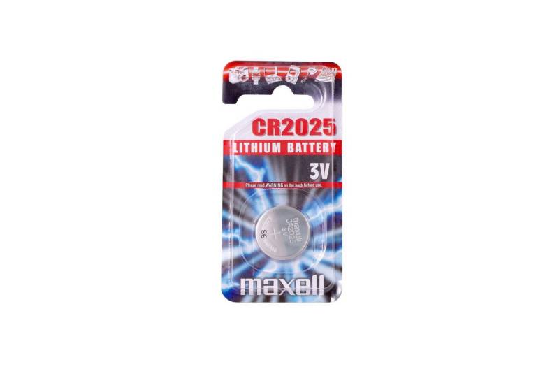 Maxell MAXELL Batterie Knopfzelle CR2025 3V 170mah Lithium 1St. Knopfzelle von Maxell