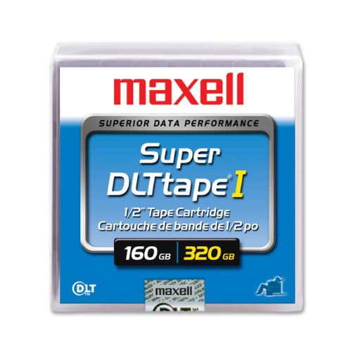 Maxell SDLT 183700PK Klebeband, 110/220 GB, CART-20 Stück von Maxell