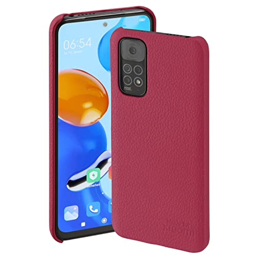 Made for Xiaomi Back Case, Echtleder Schutzhülle, Handyhülle für Redmi Note 11 & Redmi Note 11S, Handgefertigt in Europa - Rot Made for Xiaomi Back Case, Echtleder Schutzhülle, Handyhülle für Redmi Note 11 & Redmi Note 11S, Handgefertigt in Europa - Rot von Maxfield