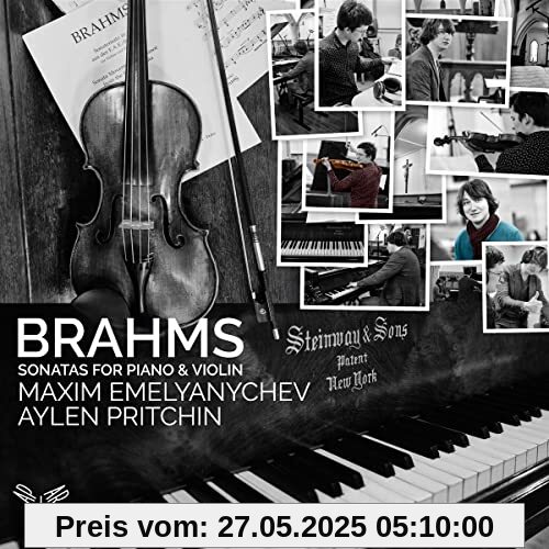 Violinsonaten Op.78/100/108 Violinsonaten Op.78/100/108 von Maxim Emelyanychev