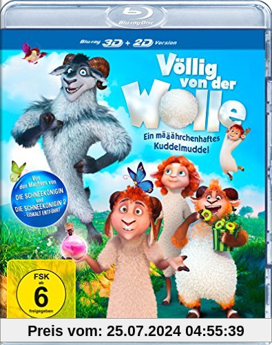 Völlig von der Wolle - Ein määährchenhaftes Kuddelmuddel  (inkl. 2D-Fassung) [3D Blu-ray] von Maxim Volkov