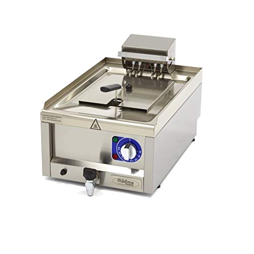 Maxima Gastro Fritteuse - 10 l - 1 Korb - mit Ablasshahn - 400 V Maxima Gastro Fritteuse - 10 l - 1 Korb - mit Ablasshahn - 400 V von Maxima