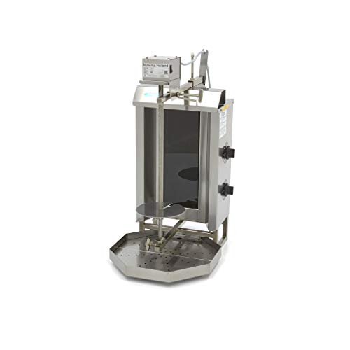 Maxima Gastro Dönergrill - 2 Brenner - 20 kg Fleisch - Elektrisch von Maxima