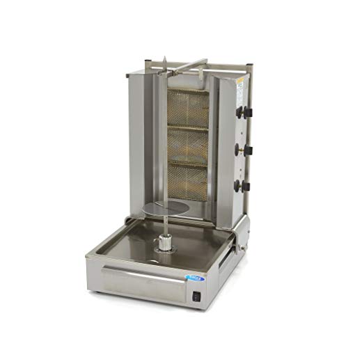 Maxima Gastro Dönergrill - 3 Brenner - 40 kg Fleisch - Gas von Maxima