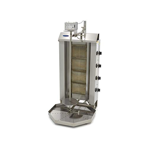 Maxima Gastro Dönergrill - 4 Brenner - 50 kg Fleisch - Gas von Maxima