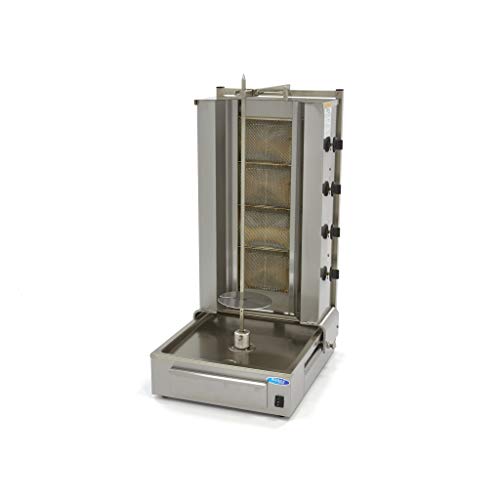 Maxima Gastro Dönergrill - 4 Brenner - 70 kg Fleisch - Gas von Maxima