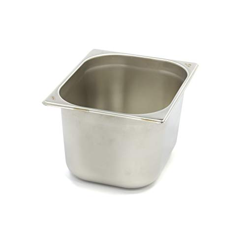 Maxima Gastro Gastronormbehälter - 1/2 GN - 20 cm Tief - Edelstahl von Maxima