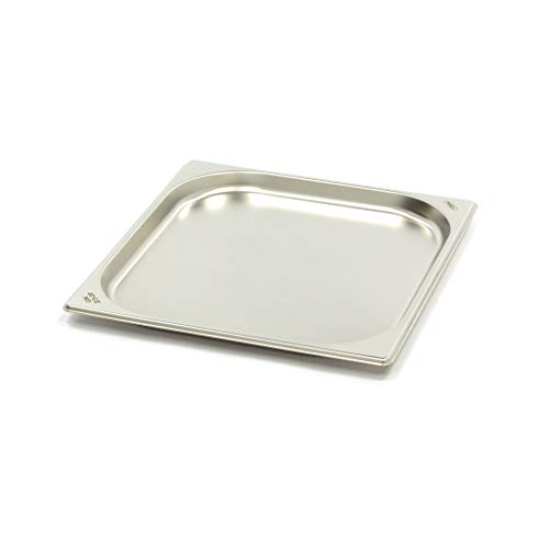 Maxima Gastro Gastronormbehälter - 2/3 GN - 2 cm Tief - Edelstahl von Maxima