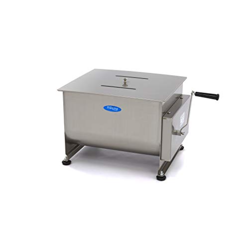 Maxima Gastro Fleischmixer - 40 l - 35 kg Fleisch - Doppelachse - Manuall von Maxima