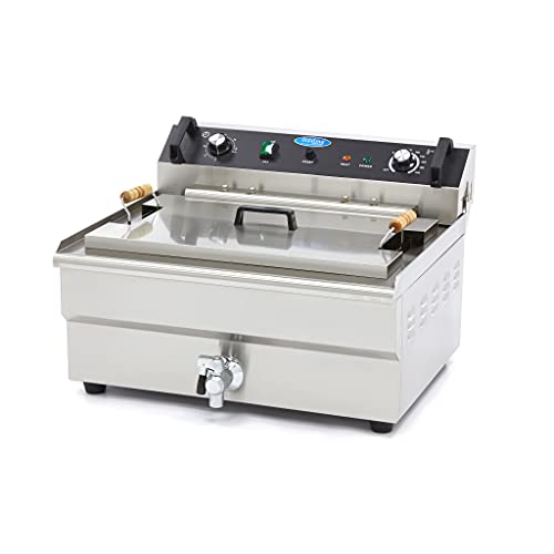 Maxima Gastro Fritteuse - 30 l - 1 Korb - mit Ablasshahn Maxima Gastro Fritteuse - 30 l - 1 Korb - mit Ablasshahn von Maxima