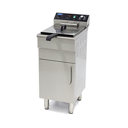 Maxima Gastro Fritteuse - 16 l - 1 Korb - mit Ablasshahn und Ständer - 400V Maxima Gastro Fritteuse - 16 l - 1 Korb - mit Ablasshahn und Ständer - 400V von Maxima