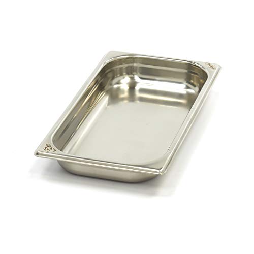 Maxima Gastro Gastronormbehälter - 1/3 GN - 4 cm Tief - Edelstahl von Maxima